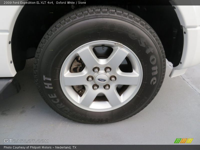 Oxford White / Stone 2009 Ford Expedition EL XLT 4x4