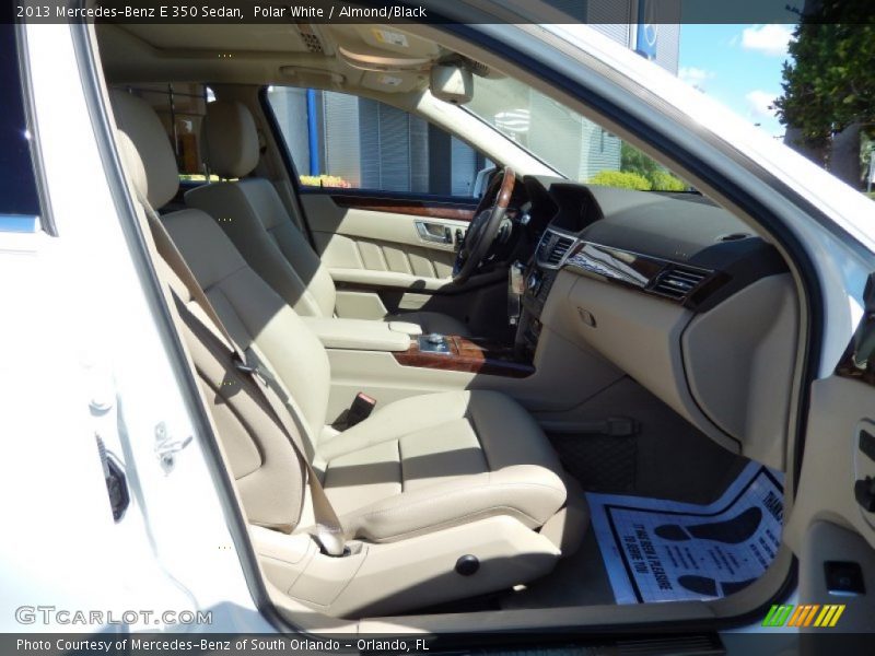 Polar White / Almond/Black 2013 Mercedes-Benz E 350 Sedan