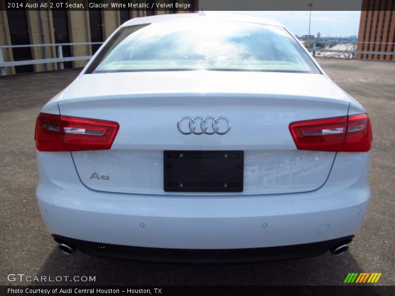 Glacier White Metallic / Velvet Beige 2014 Audi A6 2.0T Sedan