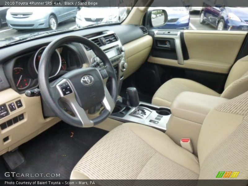 Black / Sand Beige 2010 Toyota 4Runner SR5 4x4