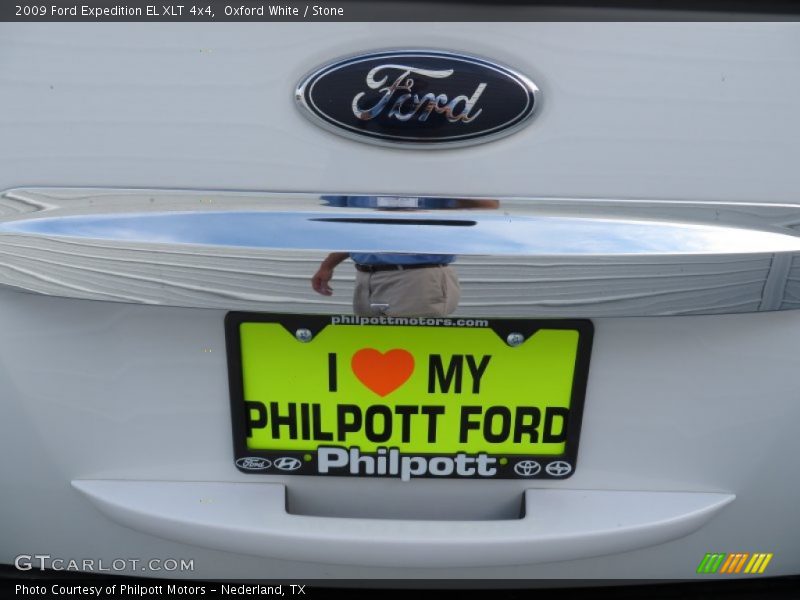 Oxford White / Stone 2009 Ford Expedition EL XLT 4x4