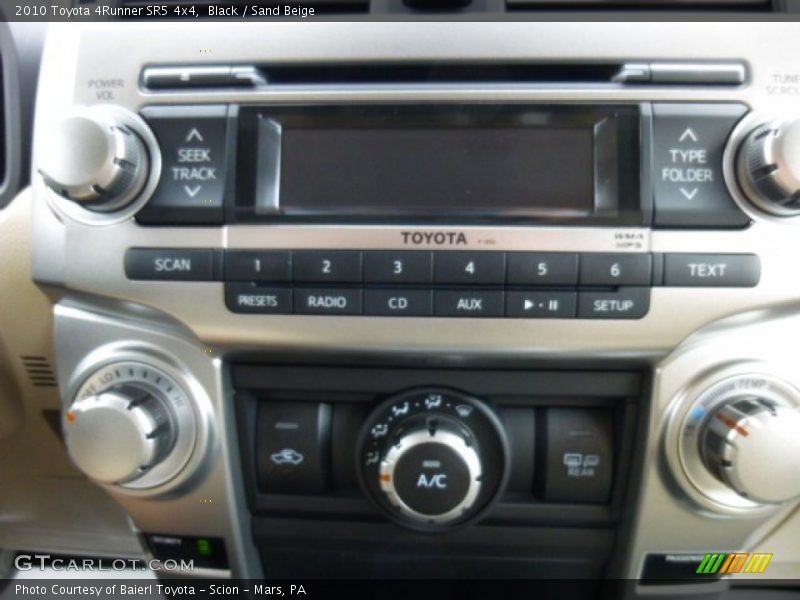 Black / Sand Beige 2010 Toyota 4Runner SR5 4x4