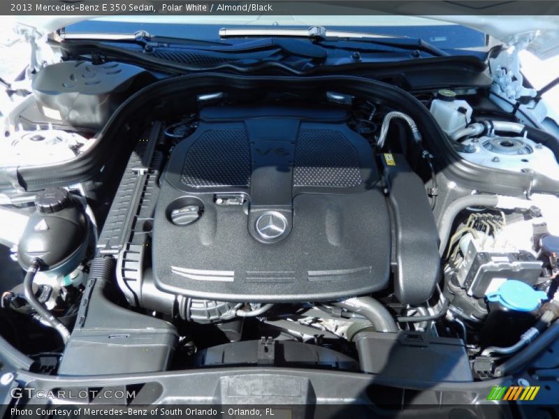Polar White / Almond/Black 2013 Mercedes-Benz E 350 Sedan