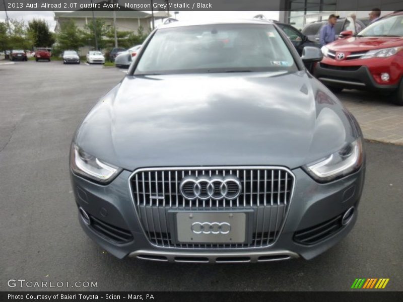 Monsoon Grey Metallic / Black 2013 Audi Allroad 2.0T quattro Avant