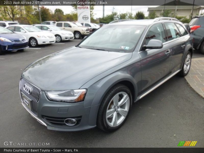 Monsoon Grey Metallic / Black 2013 Audi Allroad 2.0T quattro Avant