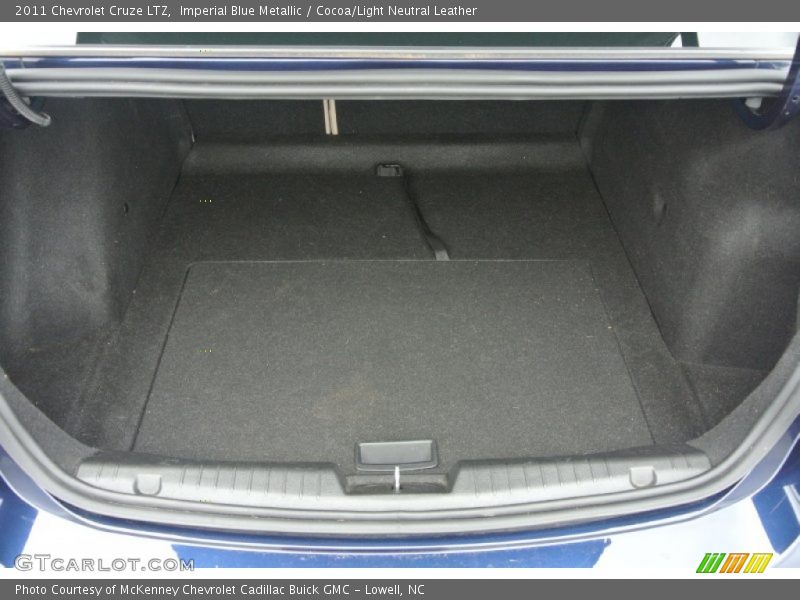 Imperial Blue Metallic / Cocoa/Light Neutral Leather 2011 Chevrolet Cruze LTZ