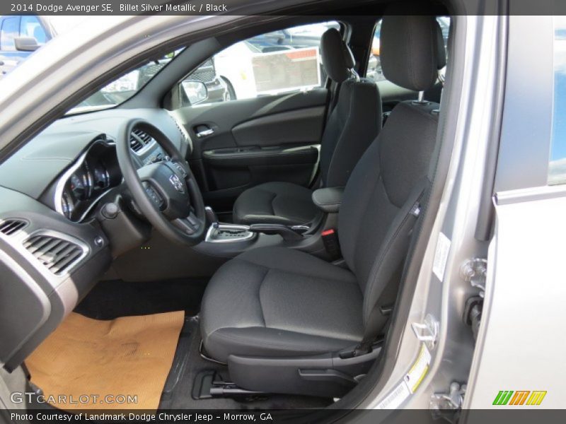 Billet Silver Metallic / Black 2014 Dodge Avenger SE