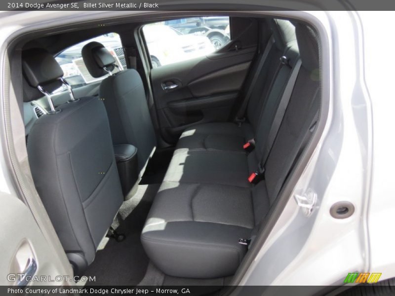 Billet Silver Metallic / Black 2014 Dodge Avenger SE