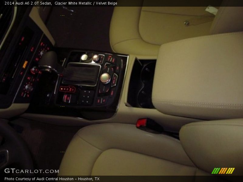 Glacier White Metallic / Velvet Beige 2014 Audi A6 2.0T Sedan