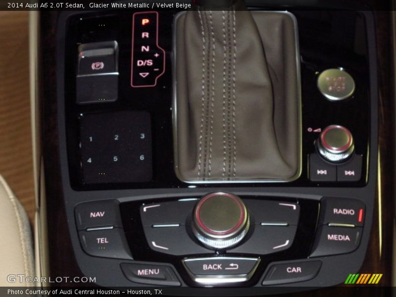 Glacier White Metallic / Velvet Beige 2014 Audi A6 2.0T Sedan
