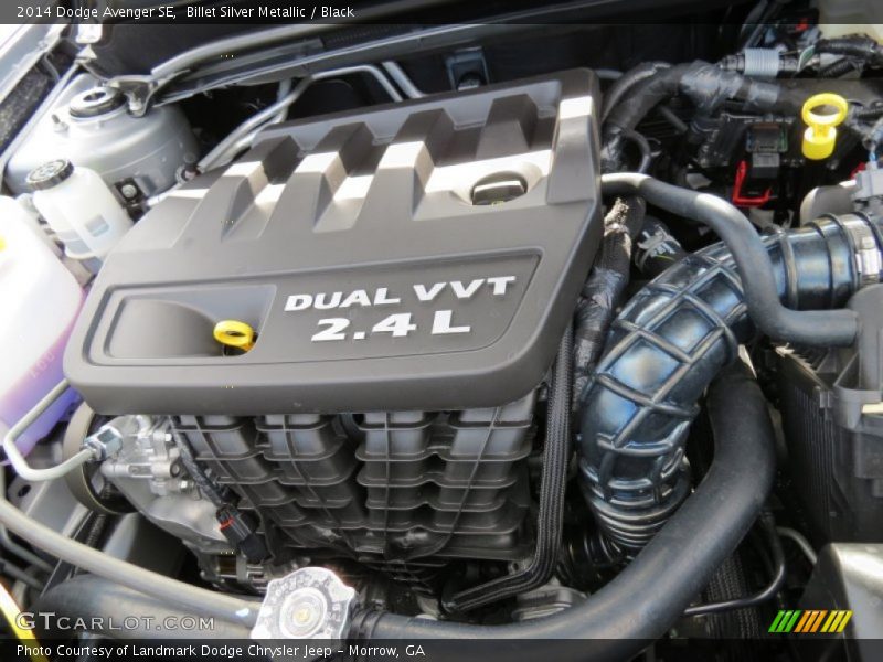 Billet Silver Metallic / Black 2014 Dodge Avenger SE