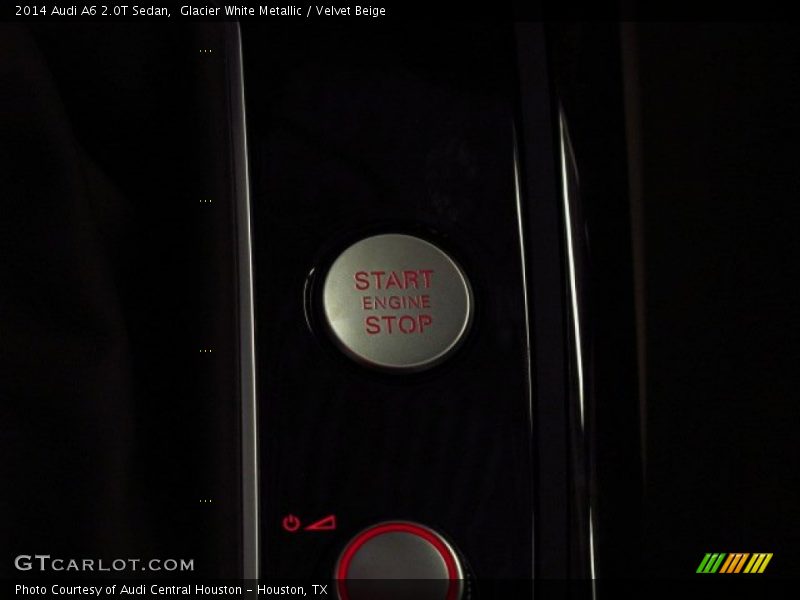 Glacier White Metallic / Velvet Beige 2014 Audi A6 2.0T Sedan
