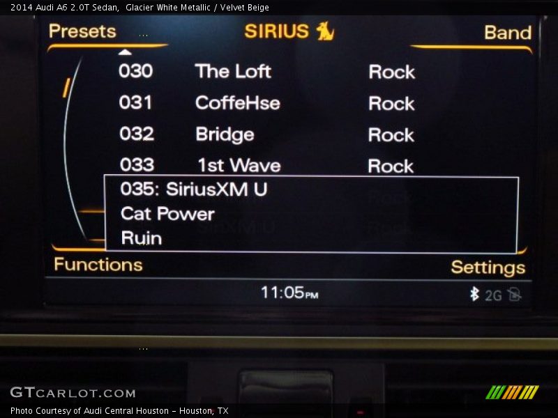 Glacier White Metallic / Velvet Beige 2014 Audi A6 2.0T Sedan