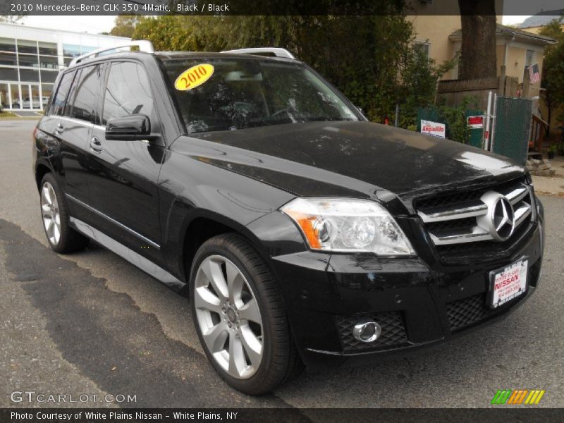 Black / Black 2010 Mercedes-Benz GLK 350 4Matic