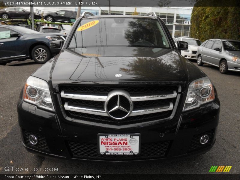 Black / Black 2010 Mercedes-Benz GLK 350 4Matic