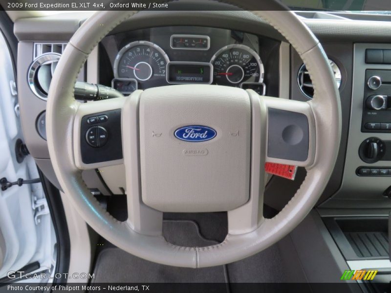 Oxford White / Stone 2009 Ford Expedition EL XLT 4x4