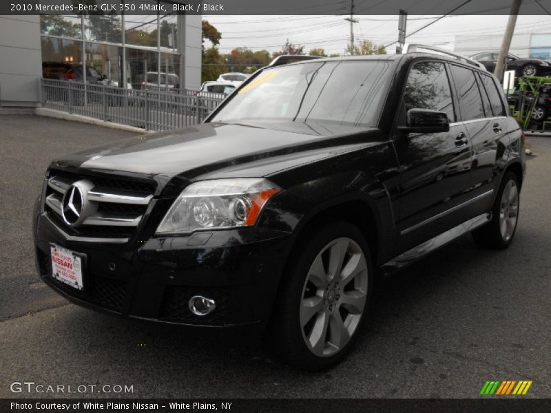 Black / Black 2010 Mercedes-Benz GLK 350 4Matic