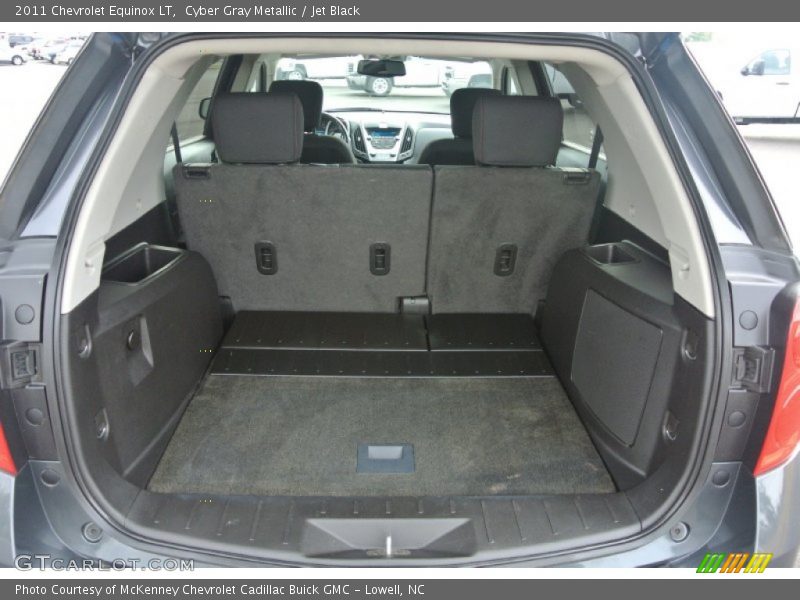 Cyber Gray Metallic / Jet Black 2011 Chevrolet Equinox LT