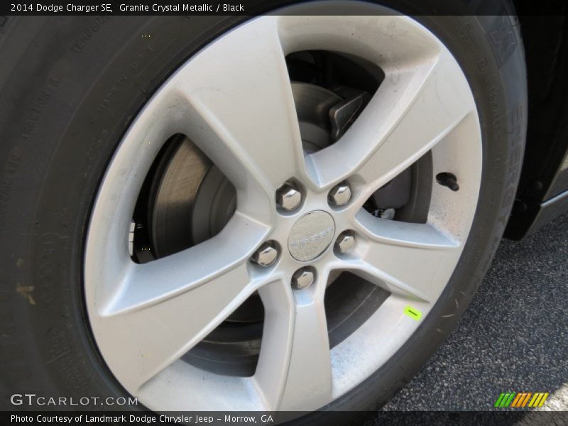 Granite Crystal Metallic / Black 2014 Dodge Charger SE