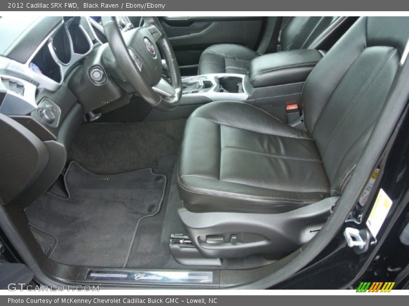 Black Raven / Ebony/Ebony 2012 Cadillac SRX FWD