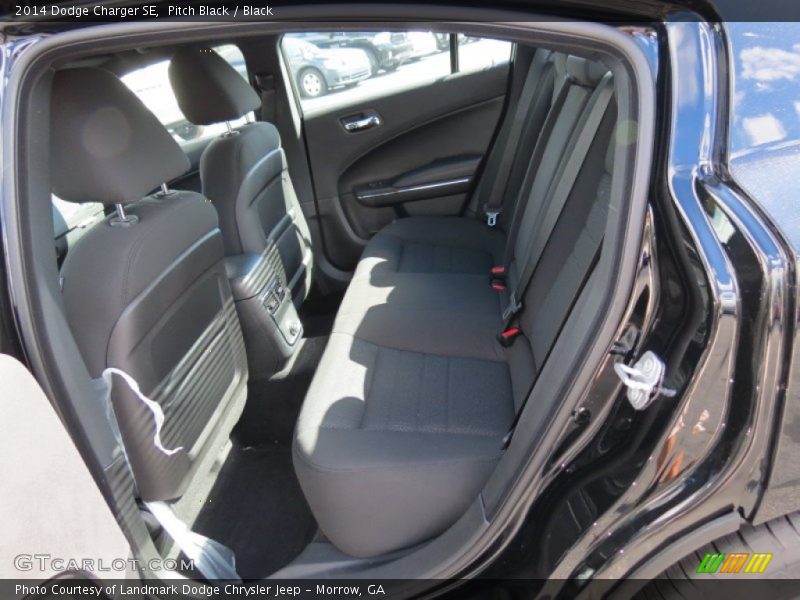 Pitch Black / Black 2014 Dodge Charger SE