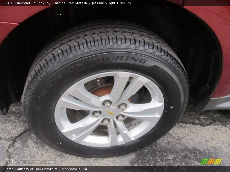 Cardinal Red Metallic / Jet Black/Light Titanium 2010 Chevrolet Equinox LS