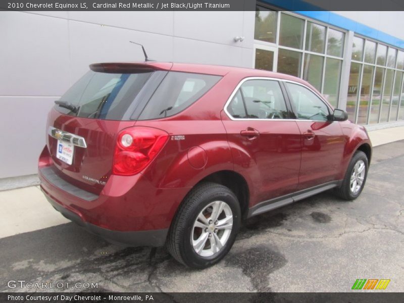 Cardinal Red Metallic / Jet Black/Light Titanium 2010 Chevrolet Equinox LS