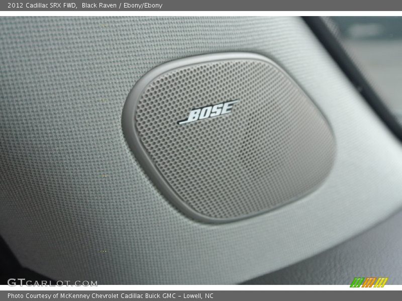 Black Raven / Ebony/Ebony 2012 Cadillac SRX FWD