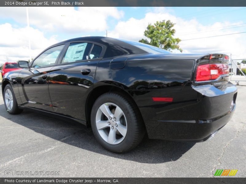 Pitch Black / Black 2014 Dodge Charger SE
