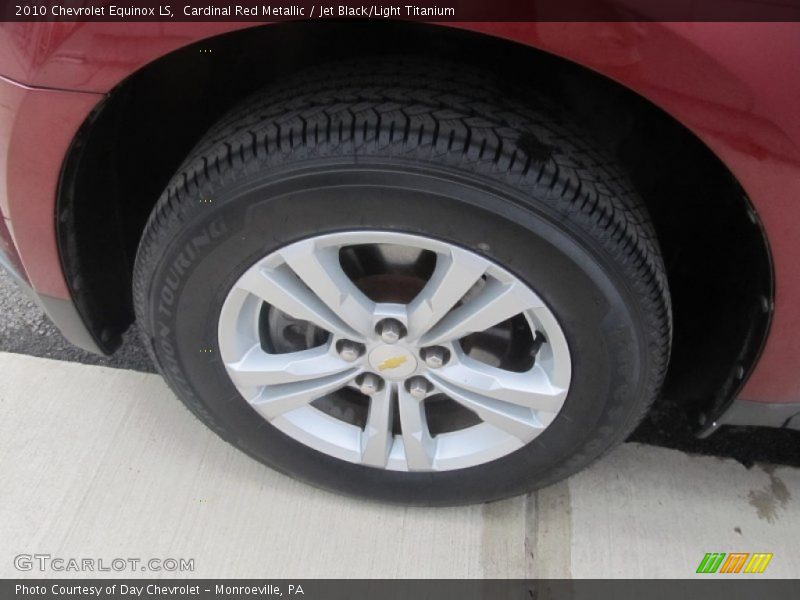 Cardinal Red Metallic / Jet Black/Light Titanium 2010 Chevrolet Equinox LS