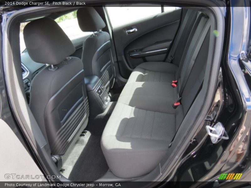 Pitch Black / Black 2014 Dodge Charger SE