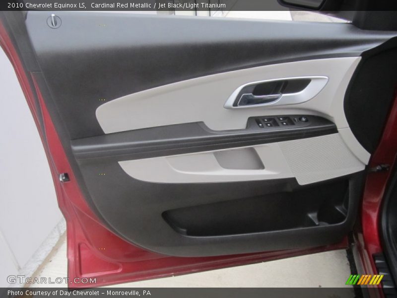 Cardinal Red Metallic / Jet Black/Light Titanium 2010 Chevrolet Equinox LS