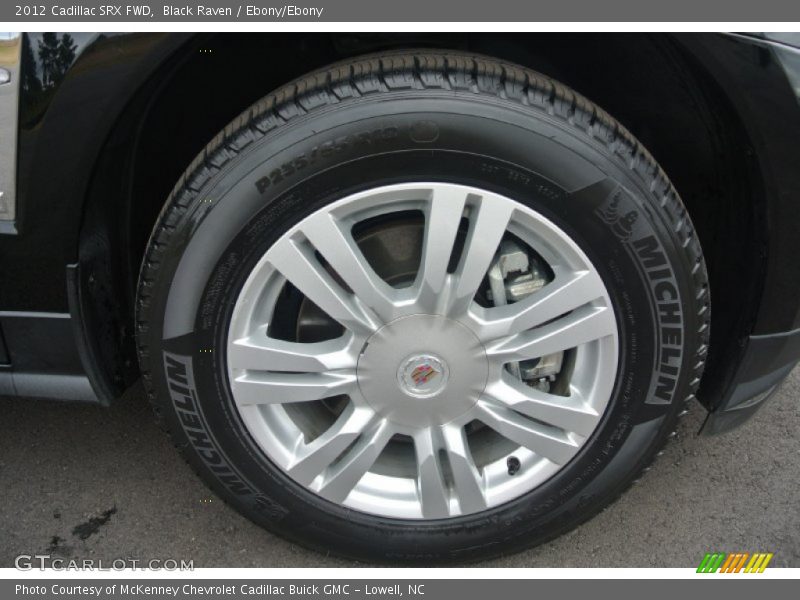 Black Raven / Ebony/Ebony 2012 Cadillac SRX FWD