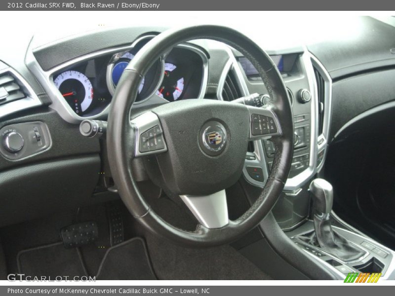 Black Raven / Ebony/Ebony 2012 Cadillac SRX FWD