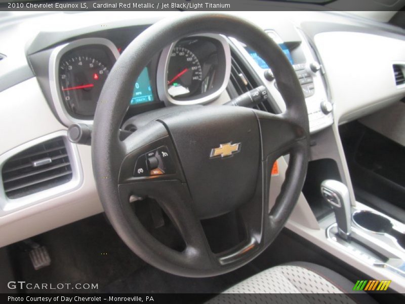 Cardinal Red Metallic / Jet Black/Light Titanium 2010 Chevrolet Equinox LS