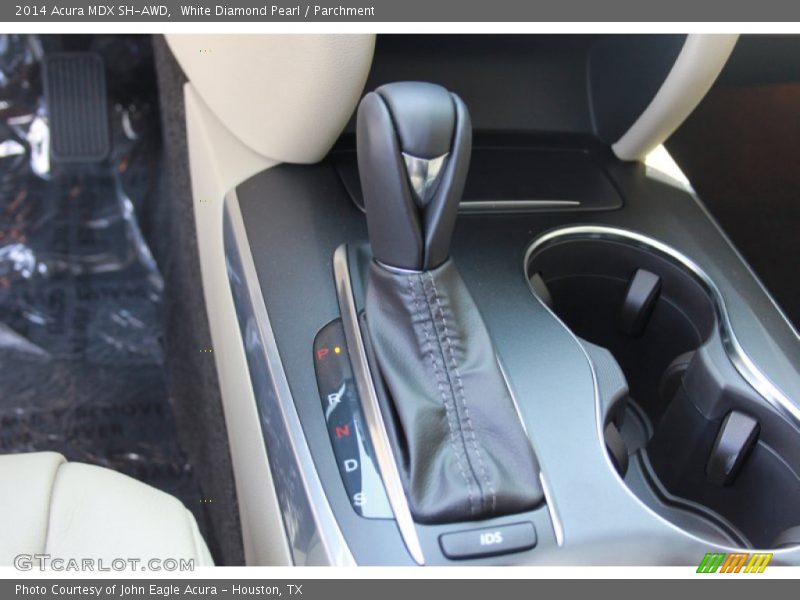 White Diamond Pearl / Parchment 2014 Acura MDX SH-AWD