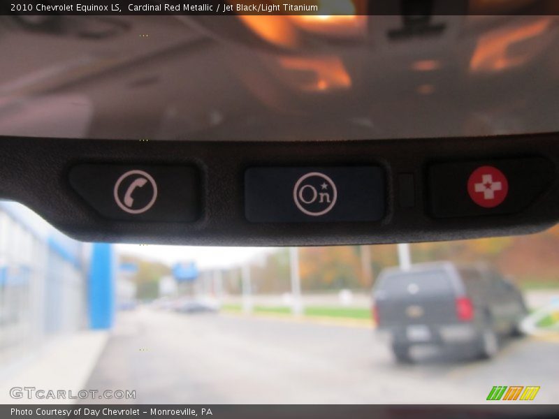Cardinal Red Metallic / Jet Black/Light Titanium 2010 Chevrolet Equinox LS