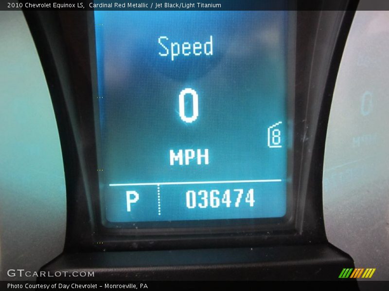 Cardinal Red Metallic / Jet Black/Light Titanium 2010 Chevrolet Equinox LS