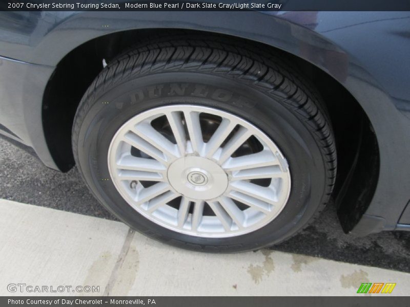 Modern Blue Pearl / Dark Slate Gray/Light Slate Gray 2007 Chrysler Sebring Touring Sedan