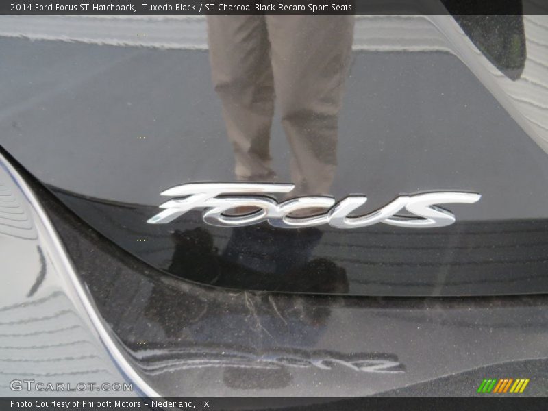 Tuxedo Black / ST Charcoal Black Recaro Sport Seats 2014 Ford Focus ST Hatchback