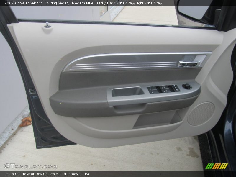 Modern Blue Pearl / Dark Slate Gray/Light Slate Gray 2007 Chrysler Sebring Touring Sedan