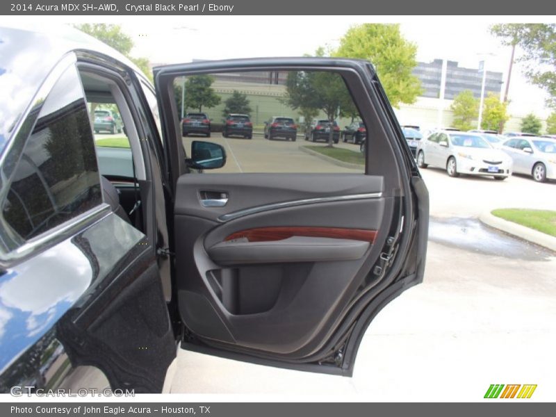 Crystal Black Pearl / Ebony 2014 Acura MDX SH-AWD