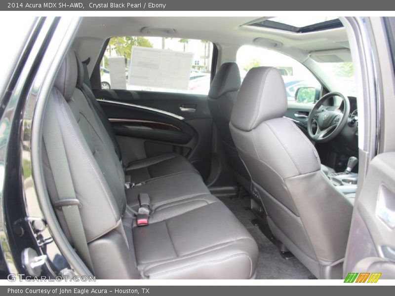 Crystal Black Pearl / Ebony 2014 Acura MDX SH-AWD