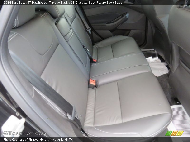 Tuxedo Black / ST Charcoal Black Recaro Sport Seats 2014 Ford Focus ST Hatchback