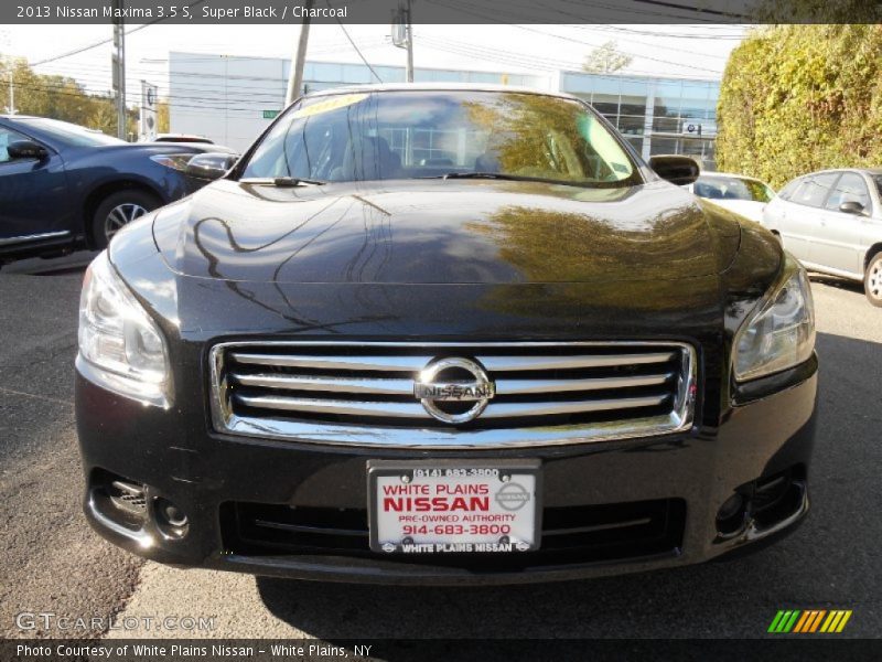 Super Black / Charcoal 2013 Nissan Maxima 3.5 S