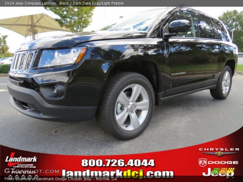 Black / Dark Slate Gray/Light Pebble 2014 Jeep Compass Latitude