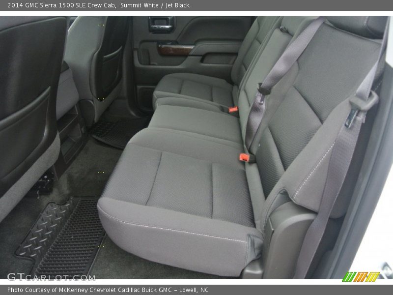 Summit White / Jet Black 2014 GMC Sierra 1500 SLE Crew Cab