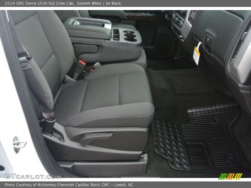 Summit White / Jet Black 2014 GMC Sierra 1500 SLE Crew Cab