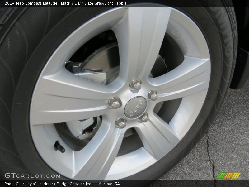 Black / Dark Slate Gray/Light Pebble 2014 Jeep Compass Latitude