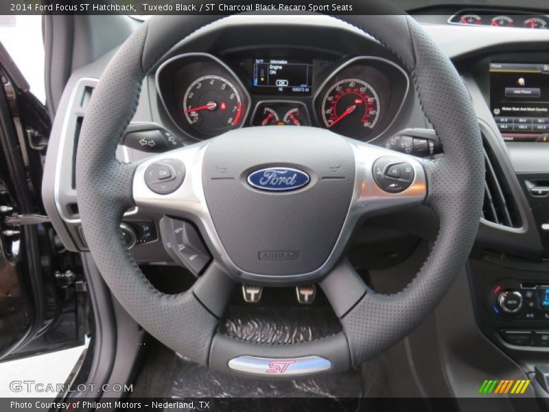  2014 Focus ST Hatchback Steering Wheel